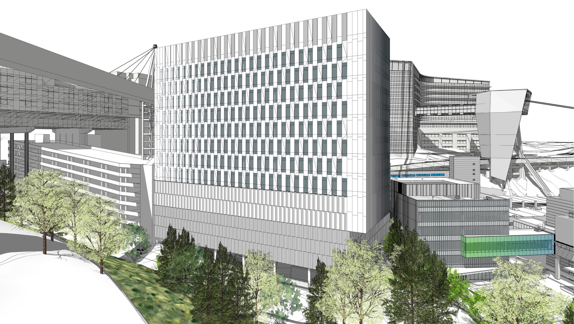 OHSU Hospital Expansion Presented To Design Commission (images ...