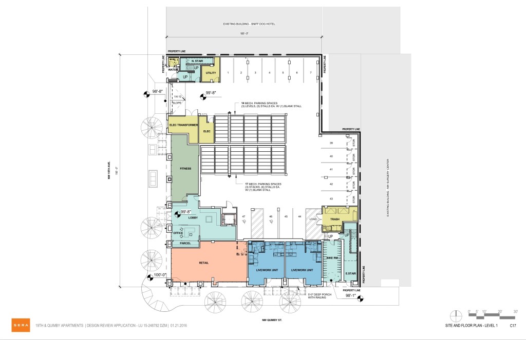 Building at NW 19th & Quimby goes before Design Commission (images ...