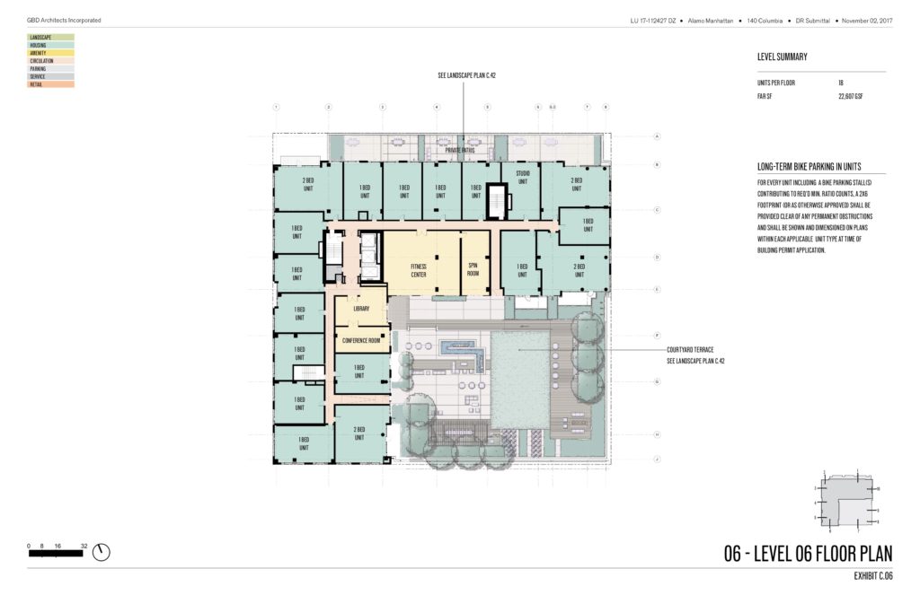 Design Commission Approves 140 SW Columbia St (images) – Next Portland