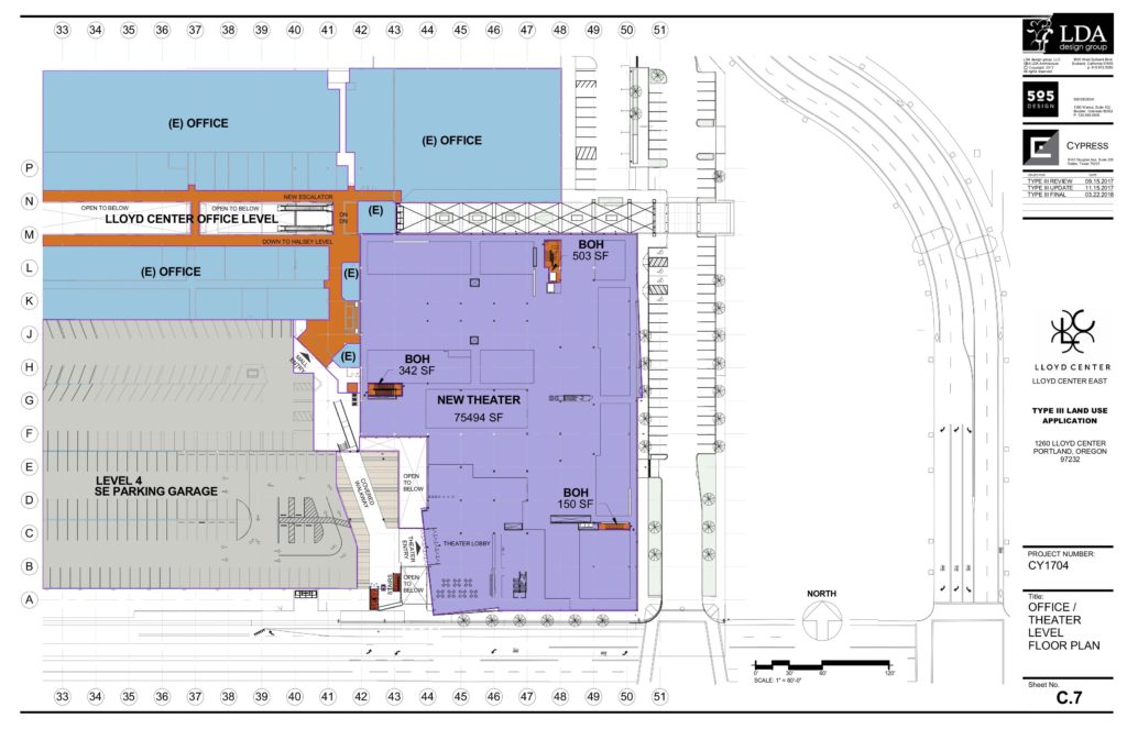 Design Commission Approves New Lloyd Center Regal Theater (images ...