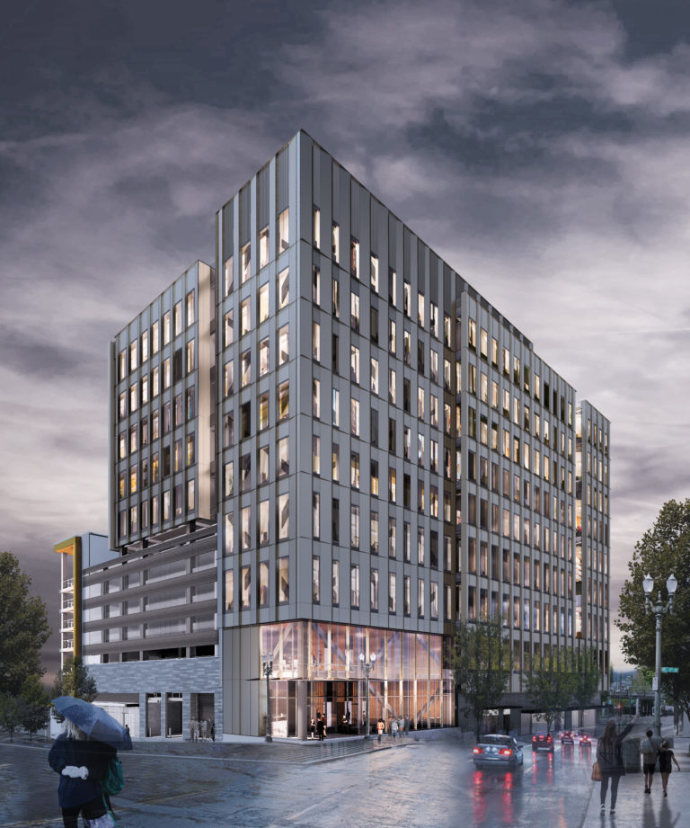 100 Multnomah Office Building Approved by Design Commission (images ...