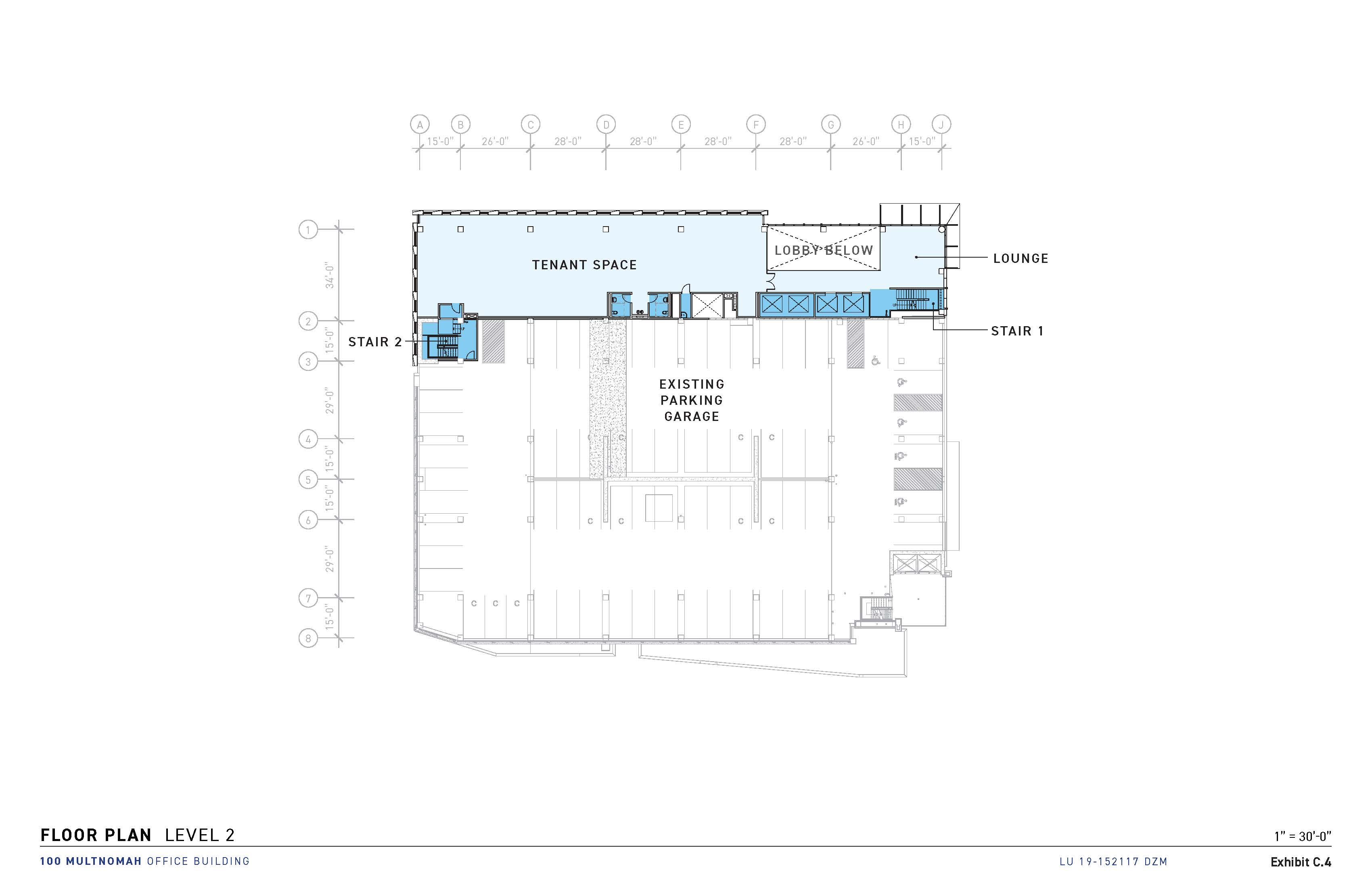 100 Multnomah Office Building Approved By Design Commission (images 