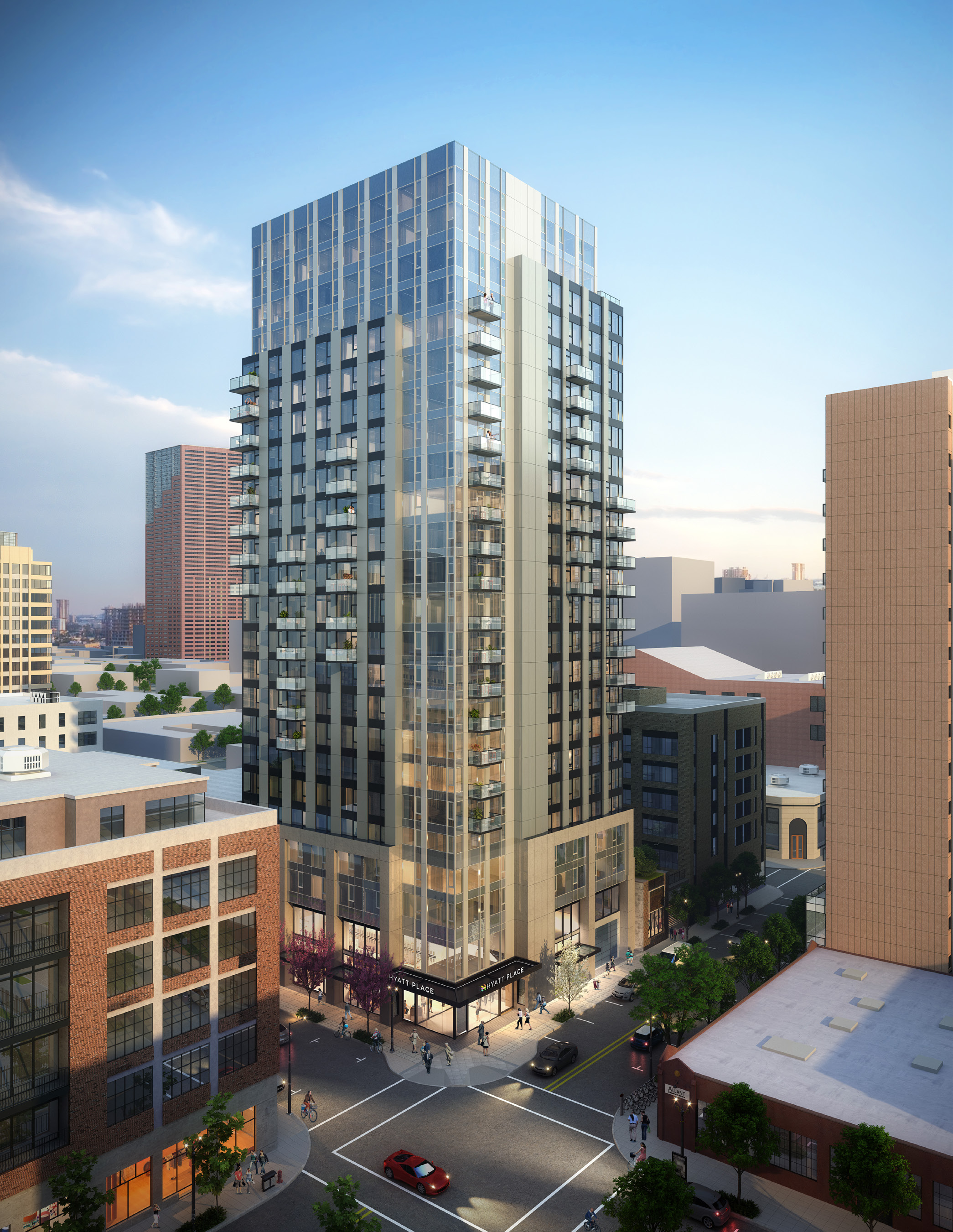 Hyatt Place & Allison Residences Approved, Appealed to City Council ...