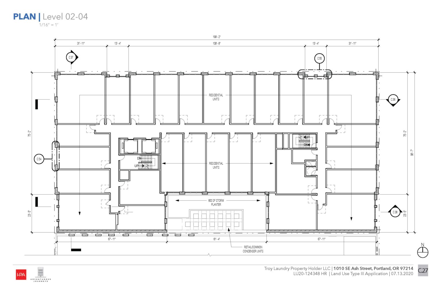 1010 SE Ash Approved by Landmarks Commission (images) – Next Portland