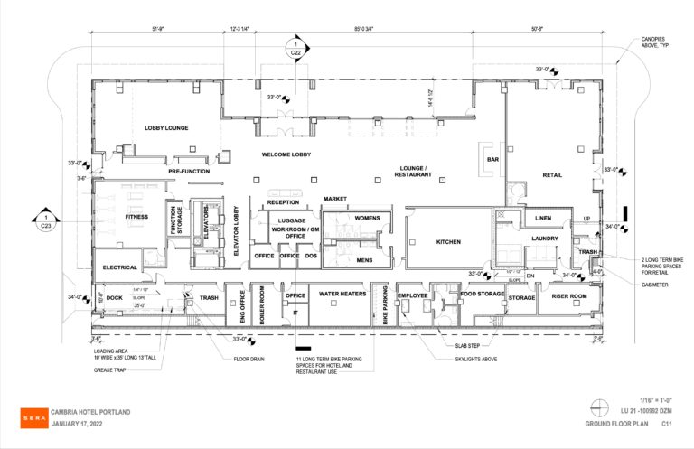 Design Commission Approves Choice Cambria Hotel (images) – Next Portland